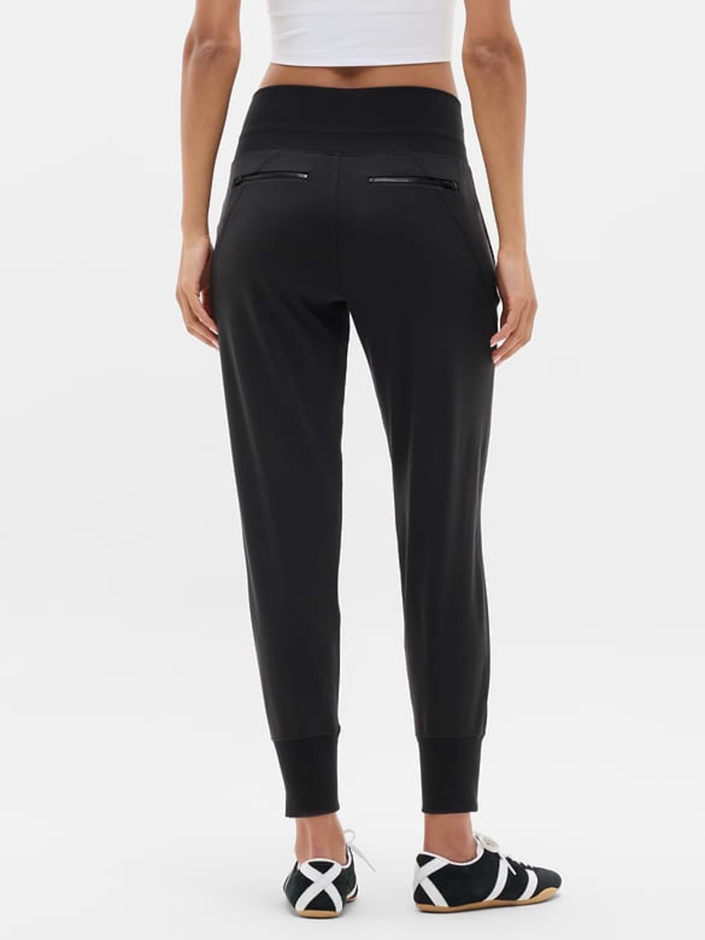 Athleta Black Venice Jogger Large Petite NWT - Picture 2 of 6